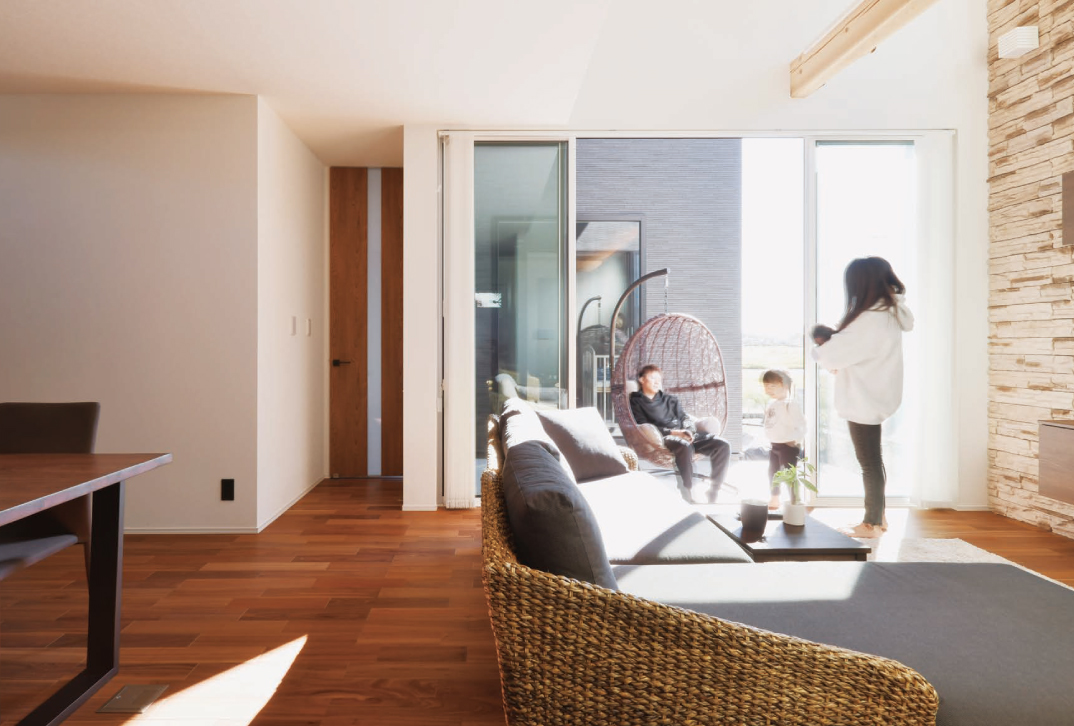 自然と一体になる暮らし