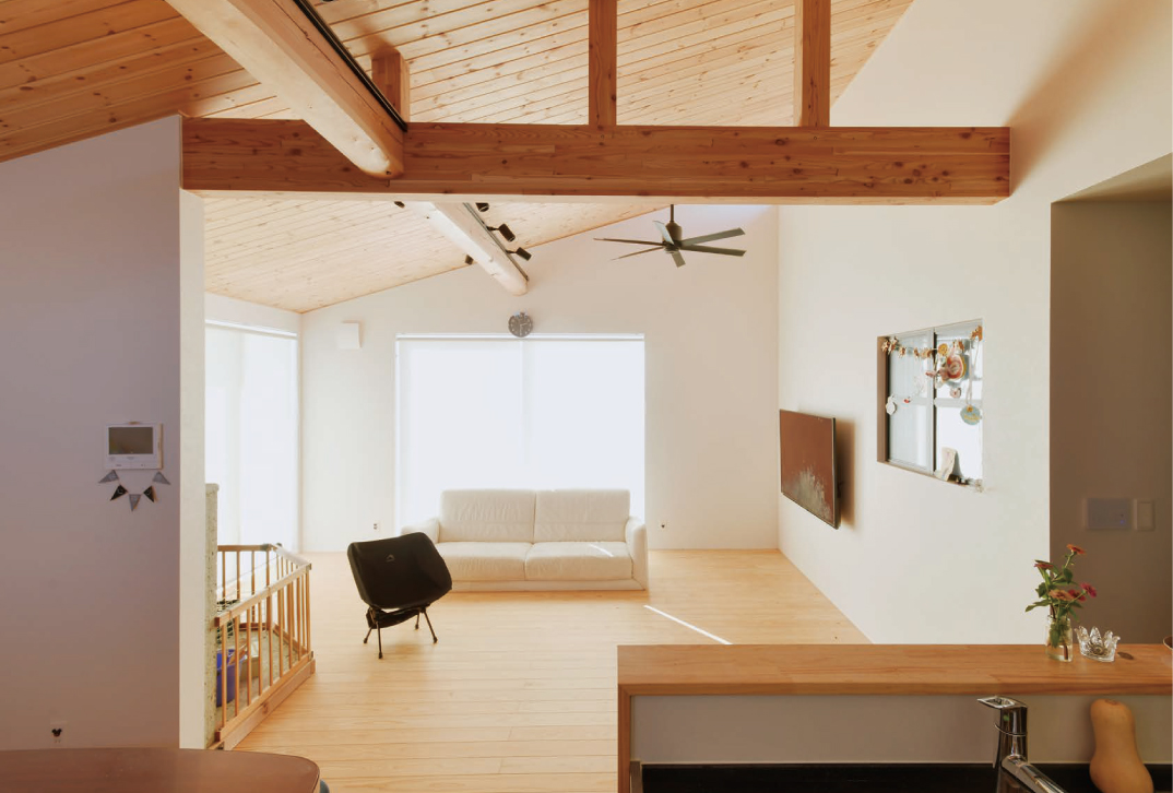 開放感あふれる住空間